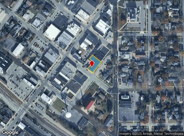 110 E Brainard St, Harvard, IL Parcel Map