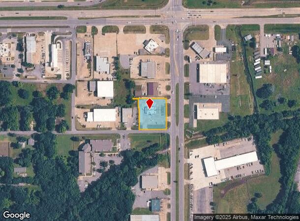 1907 N Main St, Muskogee, OK Parcel Map