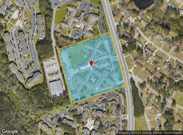  7601 Parklane Rd, Columbia, SC Parcel Map