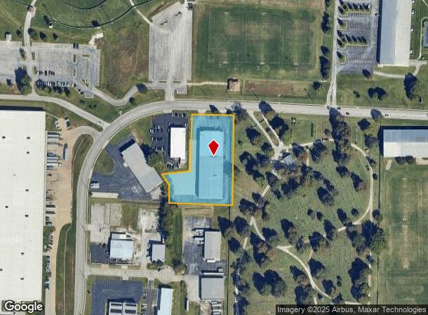  2146 E Pythian St, Springfield, MO Parcel Map