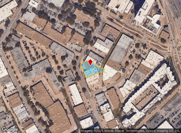  1518 Slocum St, Dallas, TX Parcel Map