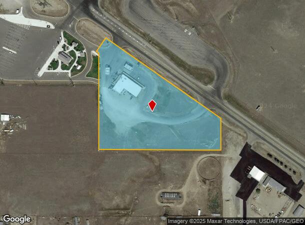  1504 Highway St E, Harlowton, MT Parcel Map