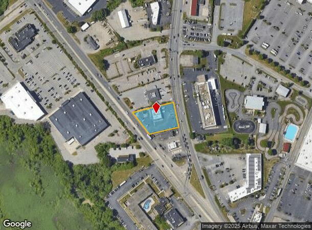  1009 Fall River Ave, Seekonk, MA Parcel Map