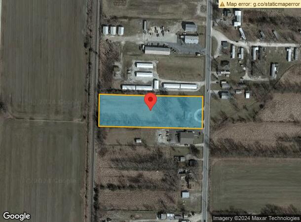  1623 S Morley St, Moberly, MO Parcel Map