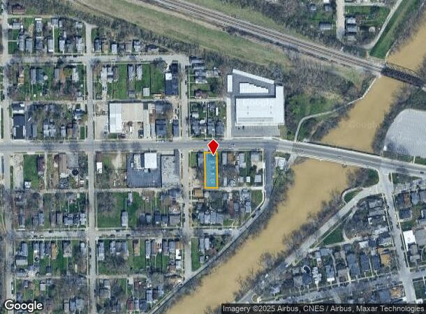  1153 W Main St, Fort Wayne, IN Parcel Map