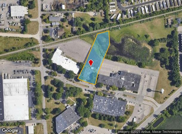 850 Ladd Rd, Walled Lake, MI Parcel Map