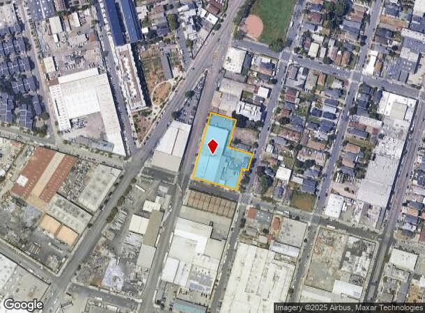  2850 Poplar St, Emeryville, CA Parcel Map