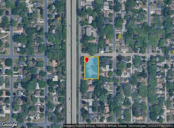 4555 University Ave Ne, Minneapolis, MN Parcel Map