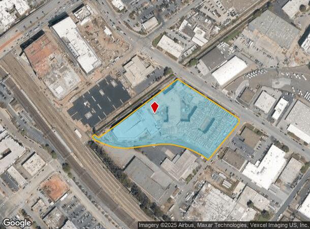  1881 Rollins Rd, Burlingame, CA Parcel Map