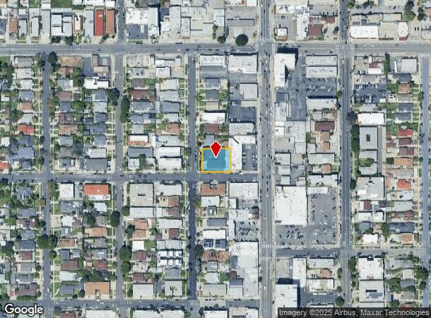  204 N Manhattan Pl, Los Angeles, CA Parcel Map