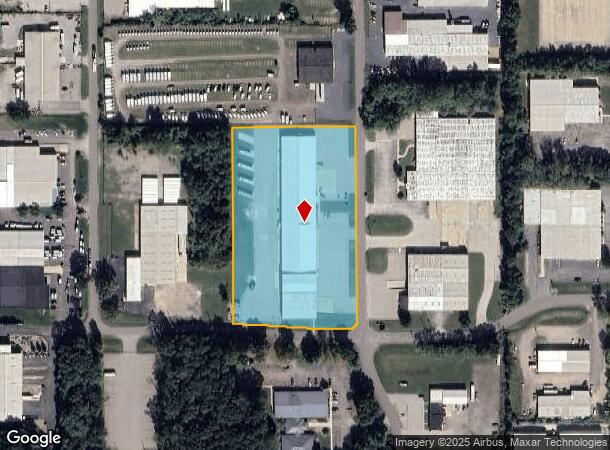 2901 Dexter Dr, Elkhart, IN Parcel Map