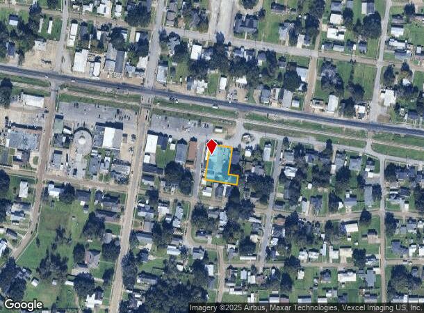 200 E Edward St, Erath, LA Parcel Map