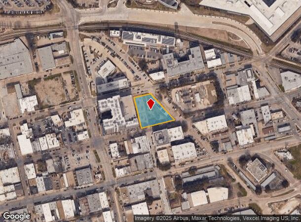 3127 Main St, Dallas, TX Parcel Map