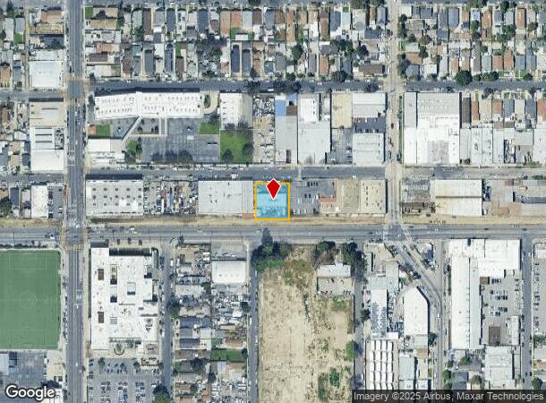 200 E 58Th St, Los Angeles, CA Parcel Map