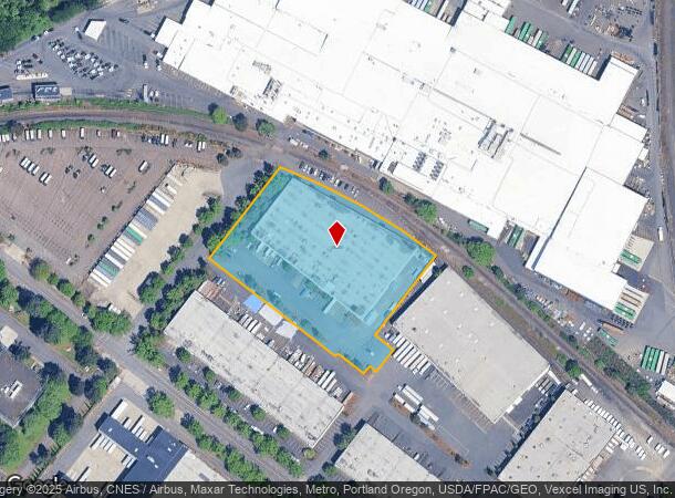  6870 N Fathom St, Portland, OR Parcel Map