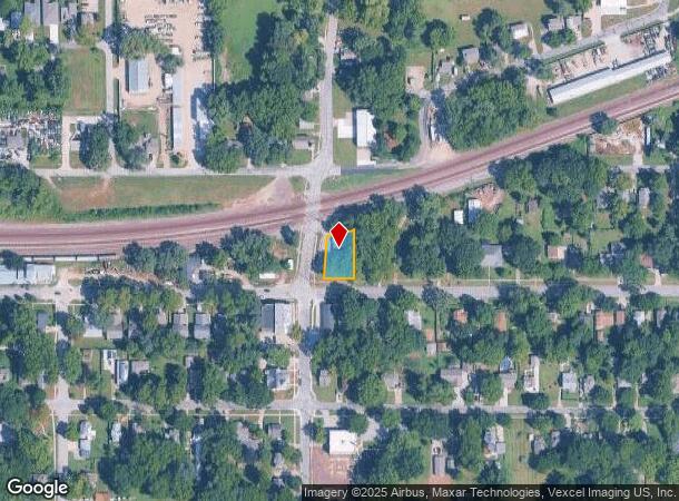  406 N 7Th St, Lawrence, KS Parcel Map