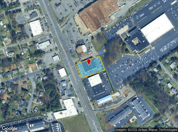 7494 W Broad St, Henrico, VA Parcel Map