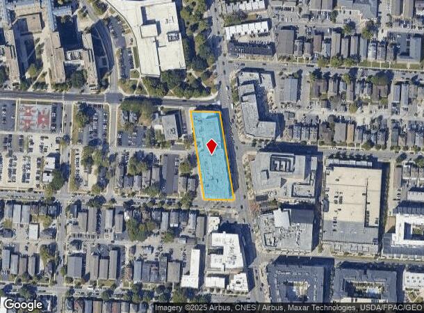 1593 N High St, Columbus, OH Parcel Map