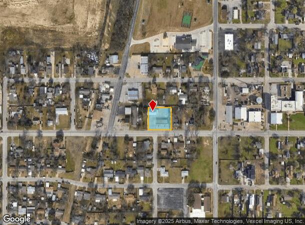  600 W Enon Ave, Fort Worth, TX Parcel Map