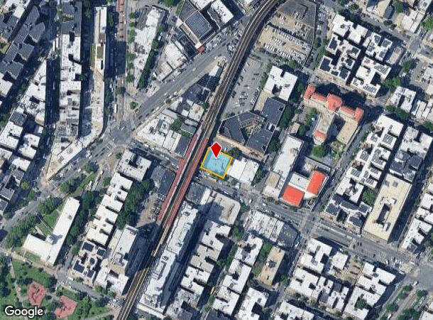  41 E 167Th St, Bronx, NY Parcel Map