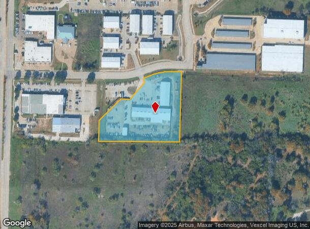 3822 Market St, Denton, TX Parcel Map