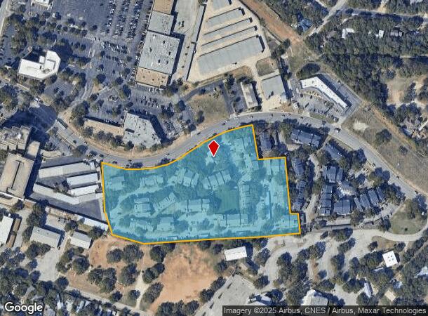 1550 Thousand Oaks Dr, San Antonio, TX Parcel Map