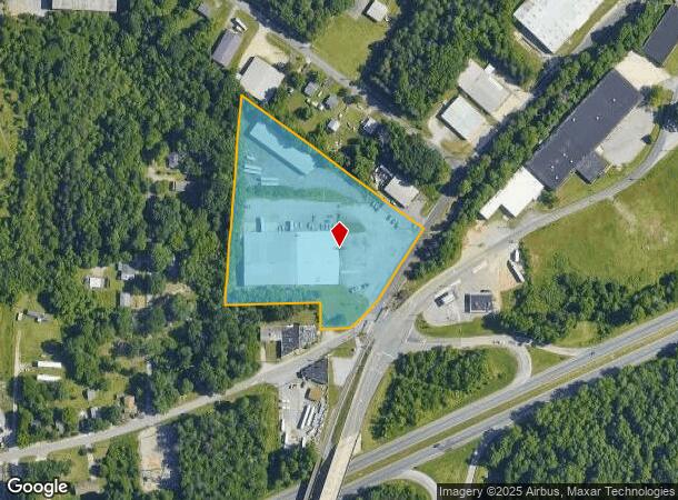 1816 Belmar St, High Point, NC Parcel Map