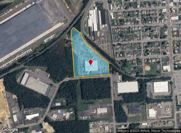 100 N Conahan Dr, Hazleton, PA Parcel Map