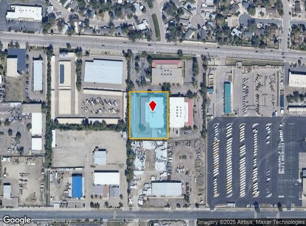  5025 Galley Rd, Colorado Springs, CO Parcel Map