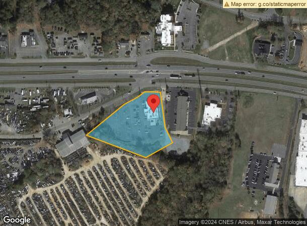  1712 E Dixon Blvd, Shelby, NC Parcel Map