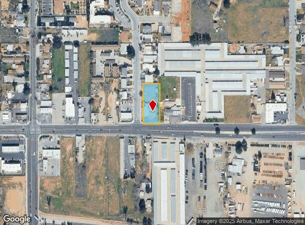1310 E 6Th St, Beaumont, CA Parcel Map