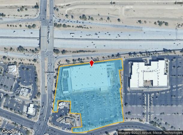 6868 E Superstition Springs Blvd, Mesa, AZ Parcel Map