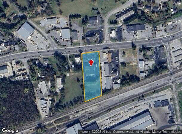  2812 W Main St, Salem, VA Parcel Map