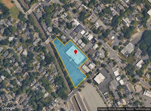  1 Centennial Sq, Haddonfield, NJ Parcel Map