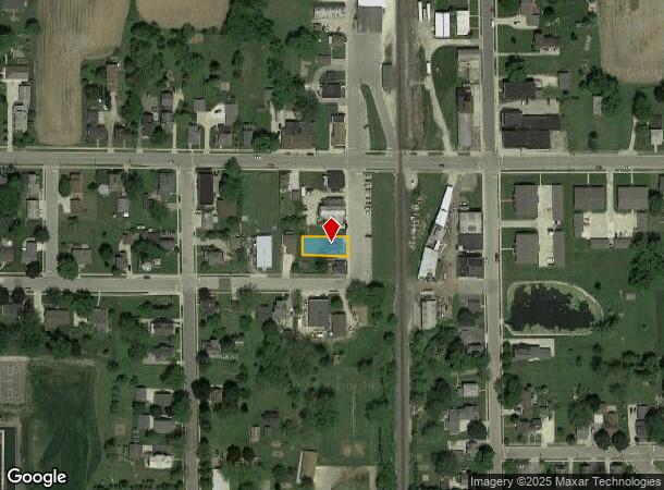  713 Railroad Ave, Lomira, WI Parcel Map