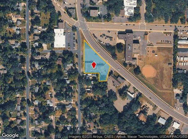 504 E River Rd, Anoka, MN Parcel Map