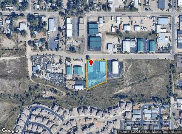  2235 Spectra Dr, Colorado Springs, CO Parcel Map