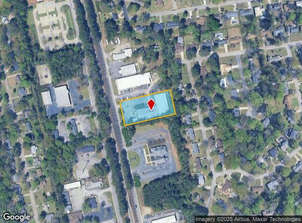 7618 Woodrow St, Irmo, SC Parcel Map