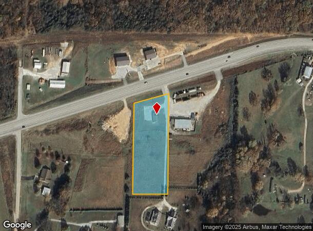  16723 Us 62 Hwy, Garfield, AR Parcel Map