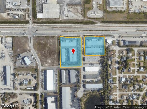 Alico Commerce Ct, Fort Myers, FL Parcel Map
