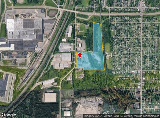  3725 Jeffrey Blvd, Buffalo, NY Parcel Map