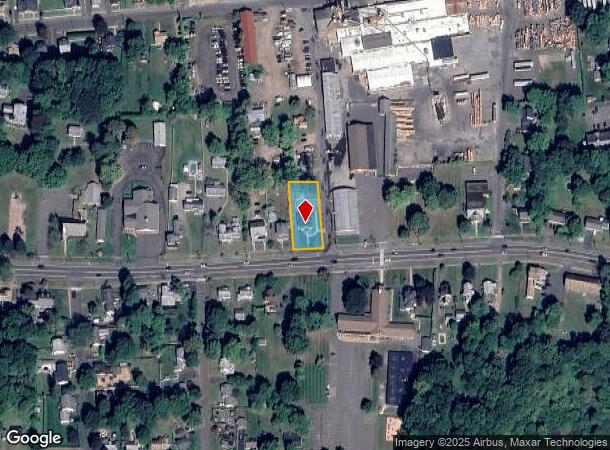 421 Hazard Ave, Enfield, CT Parcel Map