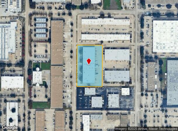 1352 Exchange Dr, Richardson, TX Parcel Map