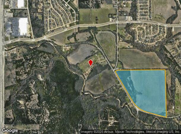  2300 W Main St, Lancaster, TX Parcel Map