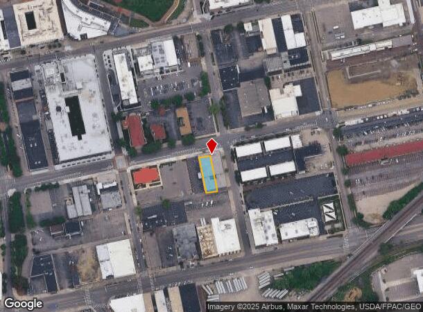 444 E 2Nd St, Dayton, OH Parcel Map