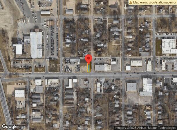  2020 E Central Ave, Wichita, KS Parcel Map