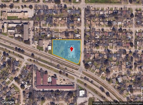  1901 W Irving Blvd, Irving, TX Parcel Map