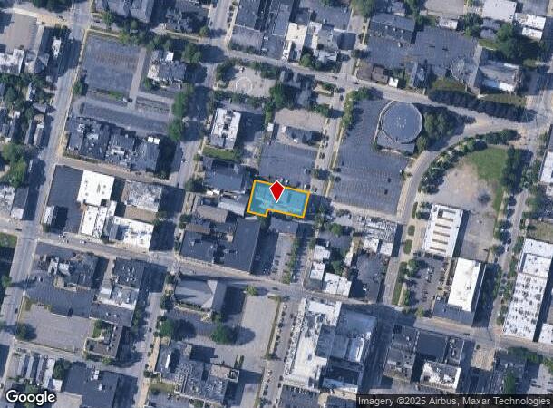  352 Franklin St, Buffalo, NY Parcel Map