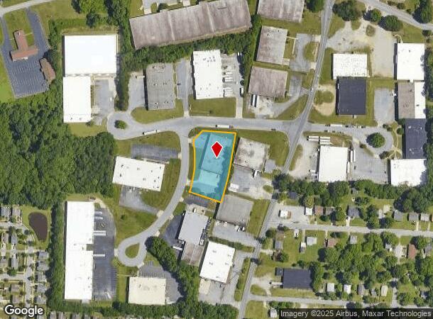 638 Alton Pl, High Point, NC Parcel Map