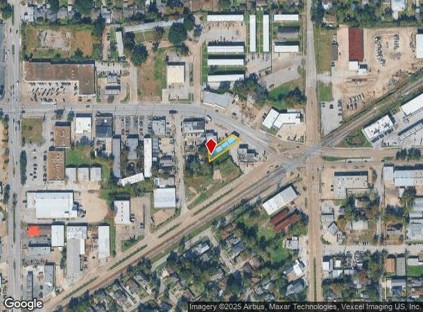  7156 Lawndale St, Houston, TX Parcel Map